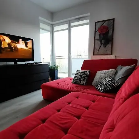Widok Z Tarasami Apartamento Ostróda